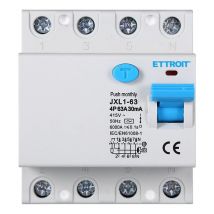 Ettroit - Interruptor diferencial puro 4P 63A 6kA 30mA 380V