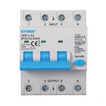 Ettroit - Interruptor diferencial residual 3P+N 32A 300mA 380V-6KA clase a