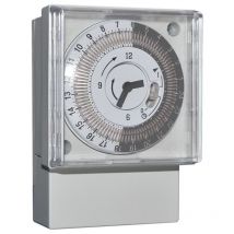 Perry - Interruptor horario diario de montaje en pared y din 1IO0018