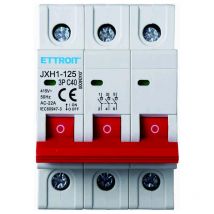 Interruptor seccionador seccionador 3P 40A 380V