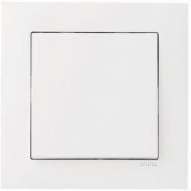 Interruptor unipolar blanco