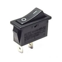 Interruptor Unipolar Negro 16A 250v Standard