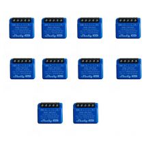 Interruptor WiFI Profesional SHELLY 1 V3 Fuente de alimentación DOMOTICA iOS Android 10 PIEZAS