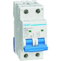 Interruptores automáticos DC para instalaciones fotovoltaicas - CHINT Opciones: 2P 16A 500VDC 6kA