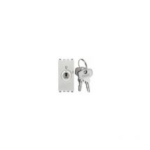 Interruttore 2P +chiave Vimar Eikon 20082.N silver