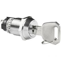 CKL12BFW01 CKL12BFW01 Interruttore a chiave 250 v/ac 3 a 1 x On / On 1 x 90 ° 1 pz. - Nkk Switches