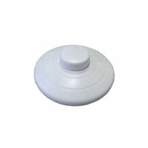 Interruttore a pedale Tibelec plastica, bianco Tibelec