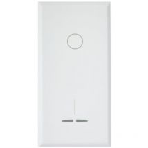 Interruttore bipolare 16A illuminabile S44 Bianco Ave Whitek 446010