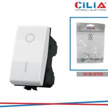 Interruttore Bipolare Matix Bianco Cilia