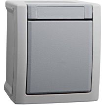 Viko Interruttore Per Ambienti Umidi Pulsanti Pacific Grigio 90591003-de 1 Pz.