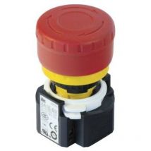 XA1E-BV302R Interruttore di arresto di emergenza auto controllato 250 v/ac 3 a 2 nc 1 pz. - Idec