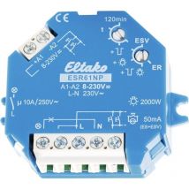 Eltako - Relè a impulso Superficiale/Incasso ESR61NP 1 na 230 v/dc, 230 v/ac 10 a 2000 w 1 pz.