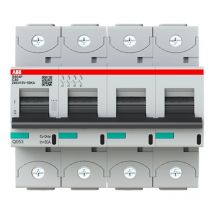 Interruttore magnetotermico ABB 4P 80A 50KA c S804P 6M S804PC80