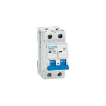 Elmark - Interruttore magnetotermico automatico 2P mcb 10kA curva c per quadro elettrico su guida din C102L/50A