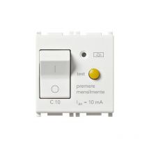 Interruttore mt differenziale 1P+N C10 10mA Vimar 14411.10