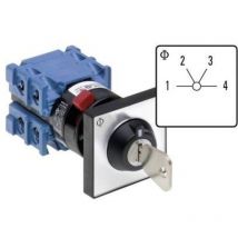 CH10.A231.FT2.DE21 Interruttore rotativo 20 a 2 x 60 ° Grigio, Nero 1 pz. - Kraus&naimer