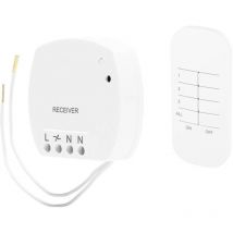 SH4-99560 fsk 433 MHz Interruttore senza fili, Telecomando con funzione dimmer SH4-99560 - Smartwares