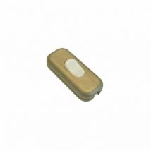 Interruttore tibelec, plastica, oro Centrale Brico