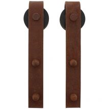 2-teiliges Laufrollen-Set Basic 290 mm Antik - Intersteel