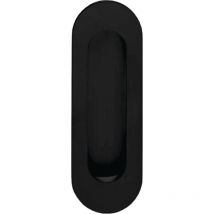 Maniglia per porta scorrevole 4476 va nera ov.bl.L.120mm L.40mm Intersteel