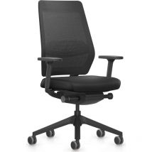 Ergonomischer Bürostuhl Joyce JC211 - Schreibtischstuhl, Bürosessel mit praktischen 4D Armlehnen, bis 120kg, schwarz - Interstuhl