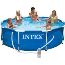 Intex - Piscine tubulaire ronde 3,05 x 0,76 m