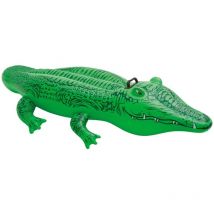 Intex Aufblasbares Krokodil zum Schwimmen – 168 cm – strapazierfähiges Material – für Kinder und Erwachsene