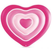 Intex 58727 Materassino Mare Gonfiabile Cuore Cm 155x135x25