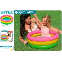 Babypool 3-ring Baby Planschbecken Aufblasbar - Intex