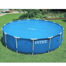 Pool-Solarplane Blau 348 cm Polyethylen Intex