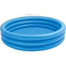 Piscinette gonflable Intex Bleu Cristal - 147 x 33 cm - Capacité 330 litres