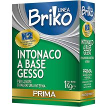 Intonaco base gesso 'briko K2 kg. 1 - in scatola (12 pezzi) K2