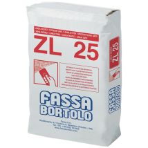 Intonaco di lisciatura ZL 25 – kg 5 – gesso, calce idrata, farina di roccia – Fassa Bortolo