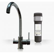 INTU Flair Chrome 3-1 Cold Swan Filtered Water Tap & Pro Filter