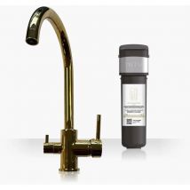 INTU Flair Gold 3-1 Cold Swan Filtered Water Tap & Pro Filter