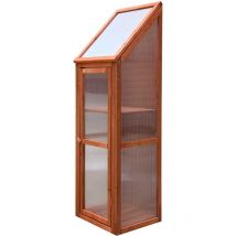 Gardiun - Invernadero Wooden iii 35x41x132 cm Vertical en Madera y Policarbonato