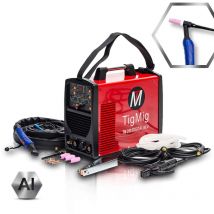Tigmig - Saldatrice inverter tig ac/dc digitale + mma, Fino a 200A