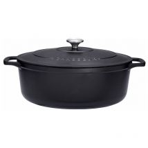 Chasseur - Cocotte ovale 29 cm noir interieur noir
