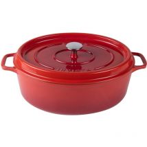 Invicta - Cocotte ovale Invicta 31 cm Rubis
