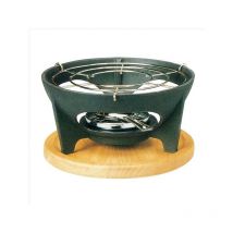 Invicta - Réchaud mixte en fonte sur socle pour fondue