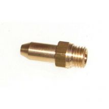 Inyector quemador laton 1.25 mm largo (unidad)