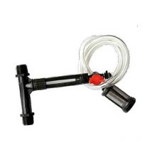 Suinga - Inyector de fertilizante venturi regulable con caudalimetro 50Ø Rosca macho 1 1/2'' Para uso en tuberias de 50mm