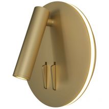 Maytoni - Ios 176 Technical Ios 176 Applique Liseuse led Intégrée Or Mat