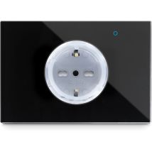 Presa Smart OIT Plus – Wi-Fi, Vetro Temperato, Retroilluminazione Regolabile – Compatibile con Google, Alexa, Siri – Iotty