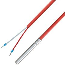 Ioveo 036hs07205 - Kty81-210 - Sonda Di Temperatura Con Cavo In Silicone Fino A 200°c, Kty, Kty10-6, 5 Metri