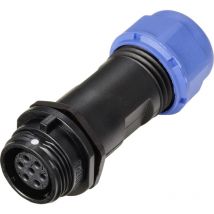 SP1311 / s 7 ii Rundstecker Buchse, gerade Gesamtpolzahl: 7 Serie (Rundsteckverbinder): SP13 - Weipu