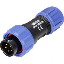 SP1310 / p 5 i Rundstecker Stecker, gerade Gesamtpolzahl: 5 Serie (Rundsteckverbinder): SP13 - Weipu