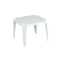 Ipae Progarden - Children's Resin Table 55x50 cm, Height 44 cm, White