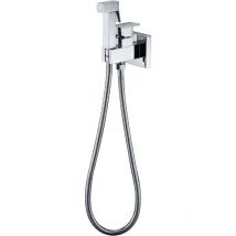 Imex Products - Barre de douche thermostatique extensible avec pomme de douche ronde et extra-plate - Robinetterie de salle de bain et de douche