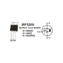 IRF520NPBF Transistor N-MosFet 100V 48W TO220